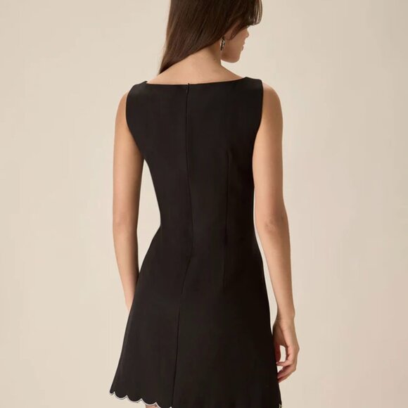 NWT Black Mini Dress - Picture 2 of 4
